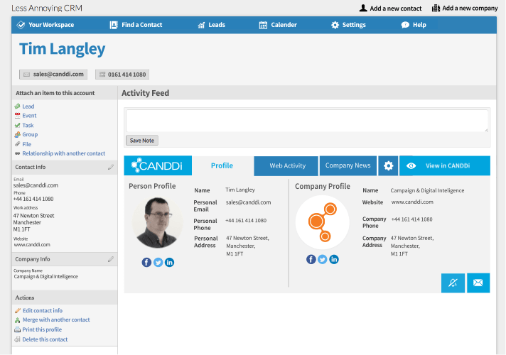 Less Annoying CRM iyqmw