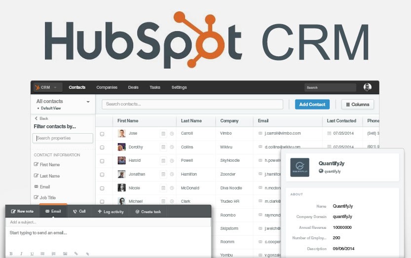 HubSpot CRM rgdpy